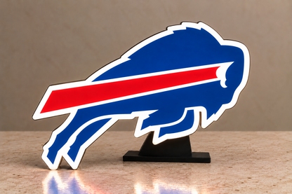 Buffalo Bills LED lightbox front view